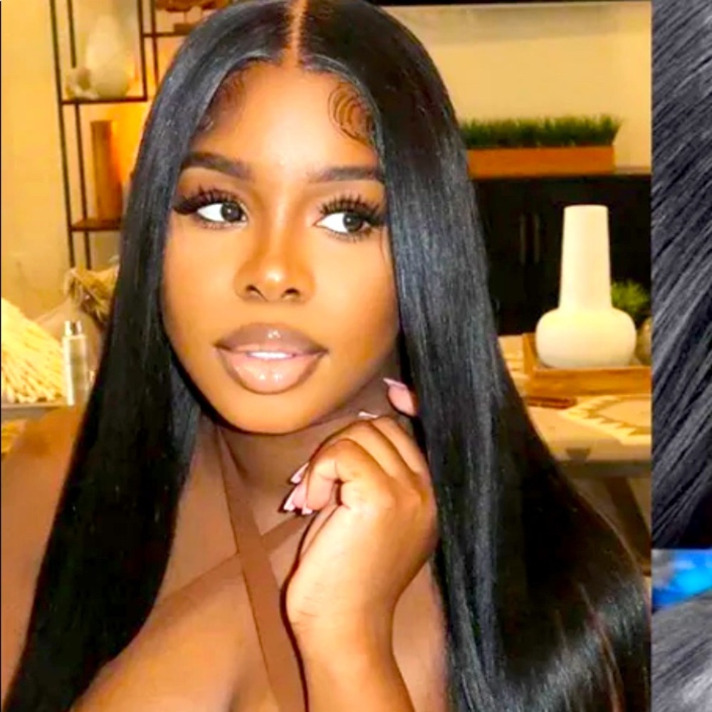 Lace front wig synthetic